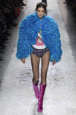 Blanca Padilla - Jeremy Scott Autumn/Winter 2017 Fashion Show in New York