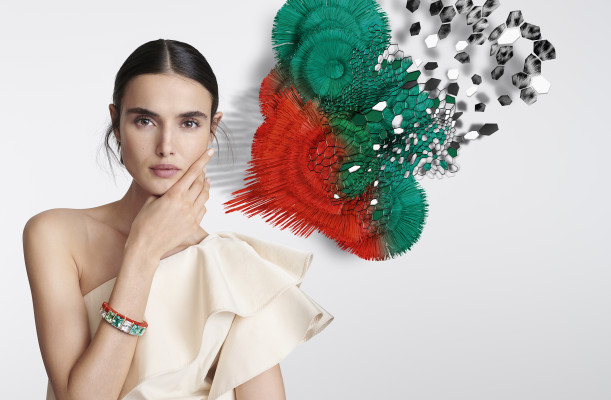 Blanca Padilla - Cartier Sur Naturel Jewelry Campaign 2020 