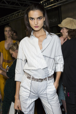 Blanca Padilla - Salvatore Ferragamo Spring/Summer 2018 Fashion Show in Milan