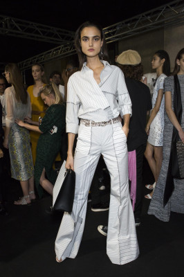 Blanca Padilla - Salvatore Ferragamo Spring/Summer 2018 Fashion Show in Milan
