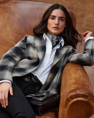 Blanca Padilla for Lauren Ralph Lauren