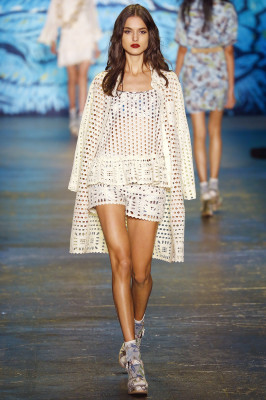 Blanca Padilla - Anaa Sui Spring/Summer 2017 Fashion Show in New Yor