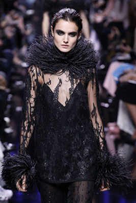 Blanca Padilla – Elie Saab Runway Show at 2017 PFW in Paris