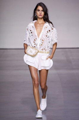 Blanca Padilla - Zimmermann Spring/Summer 2018 Couture Fashion Show in New York
