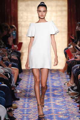 Blanca Padilla - Brandon Maxwell Spring/Summer 2017 Fashion Show in New York