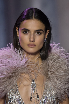 Blanca Padilla - Elie Saab Couture Spring/Summer 2018 Fashion Show in Paris