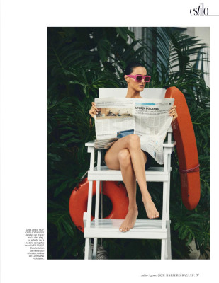 Blanca Padilla ~ Vogue Spain 07.2023 by Vladimir Marti