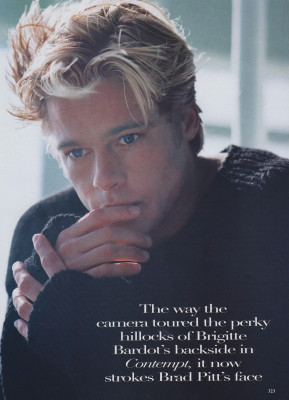 Brad Pitt ~ US Vogue November 1997