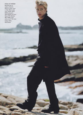 Brad Pitt ~ US Vogue November 1997