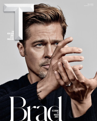 Brad Pitt ~ T Magazine Sept. 11 2016 Men’s Style issue