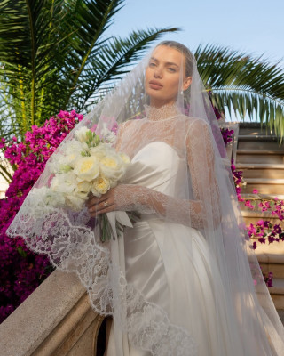 Bregje Heinen at Lake Como Wedding by Emina &amp;amp; Vladan Gavric