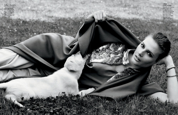 Bridget Hall ~ Elle Italia November 2009 by Matt Jones