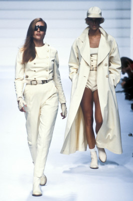 Bridget Hall for Christian Dior SS 1995
