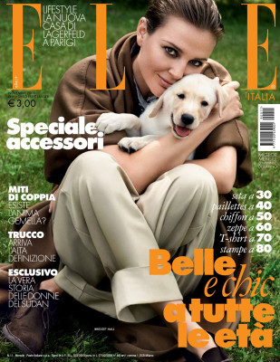 Bridget Hall ~ Elle Italia November 2009 by Matt Jones