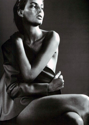 Bridget Hall ~ Gucci Fall/Winter 1998.99 by Steven Klein