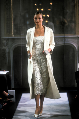 Bridget Hall for Valentino Haute Couture FW 1998