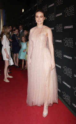 Brie Larson – “The Glass Castle” Premiere in New York