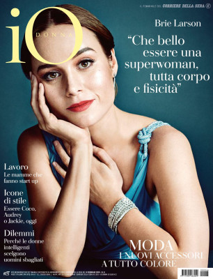 Brie Larson – IO Donna Del Corriere Della Sera February 2019