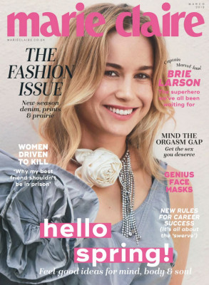 Brie Larson – Marie Claire Magazine UK March 2019 Issue