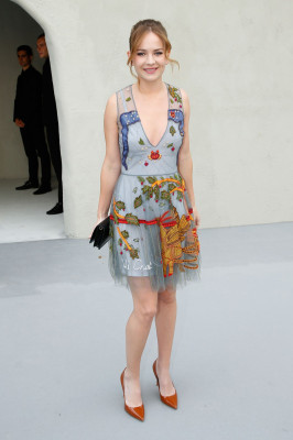 Britt Robertson – Christian Dior Show in Paris 