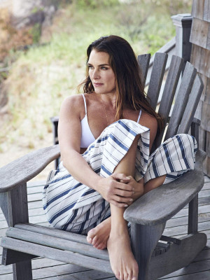 Brooke Shields for Net-a-Porter Edit, June 2018