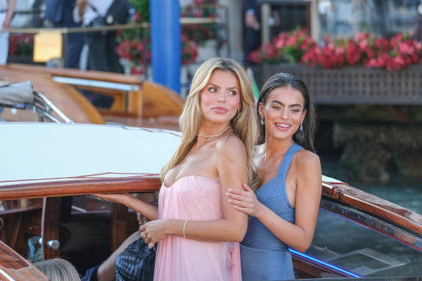 Brooks Nader at Jeff Bezos&#039;s wedding in Venice 06-2025