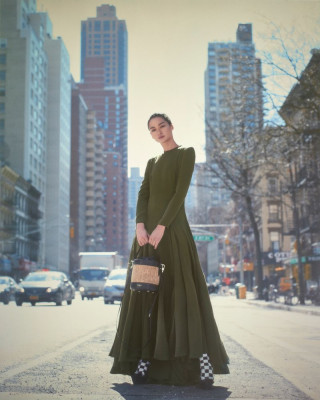 Bruna Tenorio for Nylon Español NYC Streets March 2019