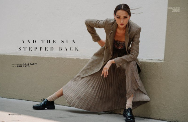 Bruna Tenorio for Design Scene Dec 2019 by Julia Sariy