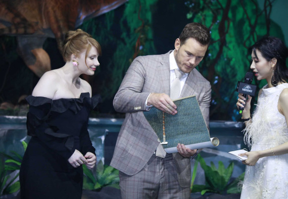 Bryce Dallas Howard-Jurassic World: Fallen Kingdom Premiere in Shanghai