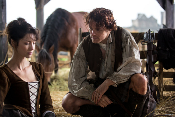 Caitriona Balfe - &quot;Outlander&quot; 1x02 - Castle Leoch Stills