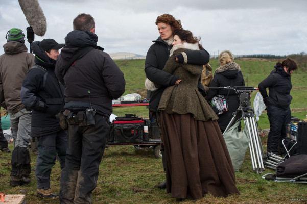 Caitriona Balfe - &quot;Outlander&quot; Season 1 - Behind the Scenes