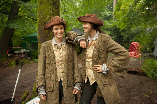 Caitriona Balfe - &quot;Outlander&quot; Season 1 - Behind the Scenes