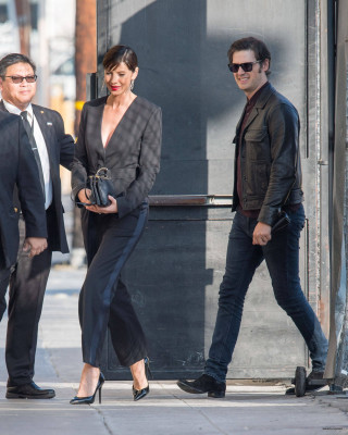 Caitriona Balfe - Arriving at &#039;Jimmy Kimmel Live&#039; 10/30/18