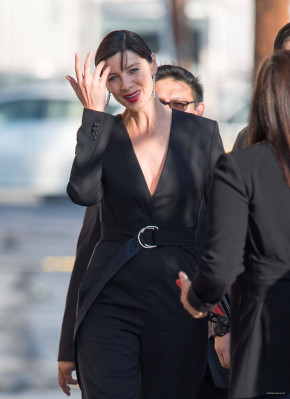 Caitriona Balfe - Arriving at &#039;Jimmy Kimmel Live&#039; 10/30/18