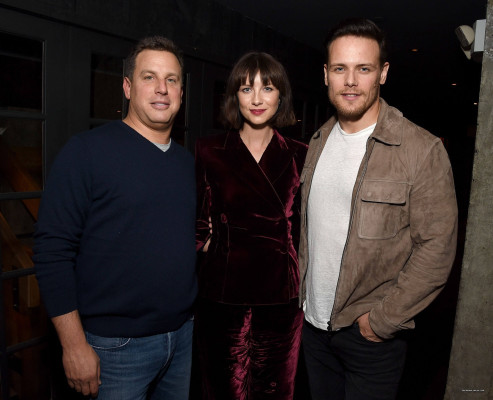 Caitriona Balfe = Starz NYCC 2018 Talent Dinner 10/05/18