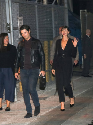 Caitriona Balfe - Arriving at &#039;Jimmy Kimmel Live&#039; 10/30/18