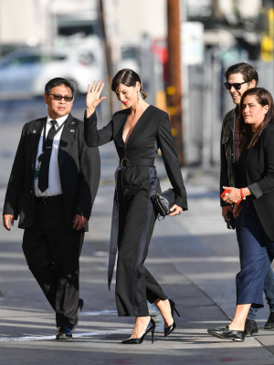 Caitriona Balfe - Arriving at &#039;Jimmy Kimmel Live&#039; 10/30/18