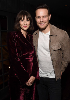 Caitriona Balfe = Starz NYCC 2018 Talent Dinner 10/05/18
