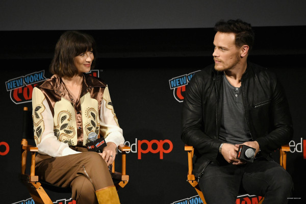 Caitriona Balfe - New York Comic Con Panel 10/06/18