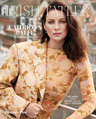 Caitriona Balfe by Neil Gavin for Irish Tatler (Nov 2021)