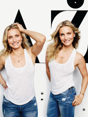Cameron Diaz by Jeff Lipsky for Women&#039;s Health (2016)