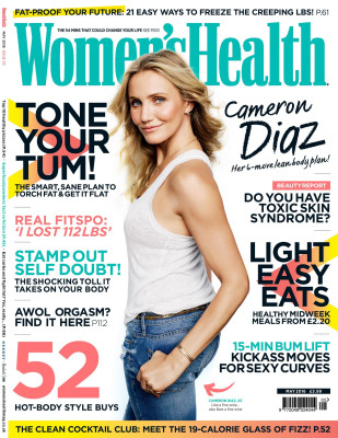 Cameron Diaz by Jeff Lipsky for Women&#039;s Health (2016)
