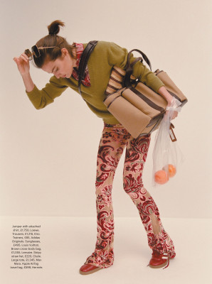 Cameron Russell for The Sunday Times Style Magazine UK 03-2024 