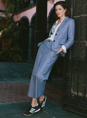 Cameron Russell for Simons