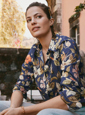 Cameron Russell for Simons