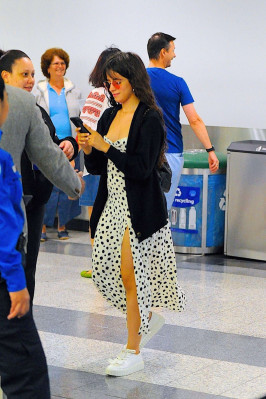 Camila Cabello - JFK Airport in New York 09/01/2019