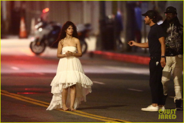 Camila Cabello - Making Of New Music Video in Los Angeles 08/12/2019