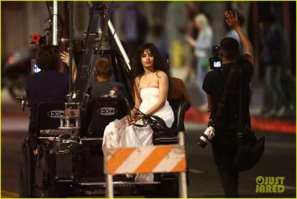 Camila Cabello - Making Of New Music Video in Los Angeles 08/12/2019