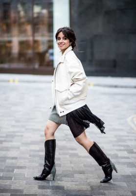 Camila Cabello Out in London 02/17/2018