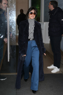 Camila Cabello Leaving Global Radio in London 02/20/2018